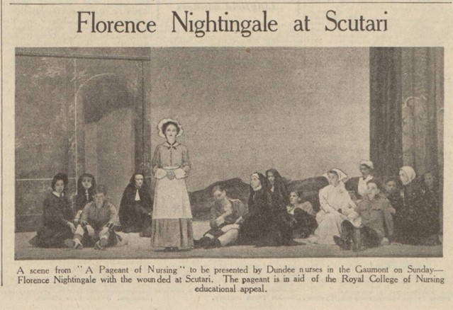 Nightingale et ses infirmières partent pour la Crimée, octobre 1854