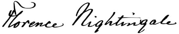 Firma de Nightingale's Signature