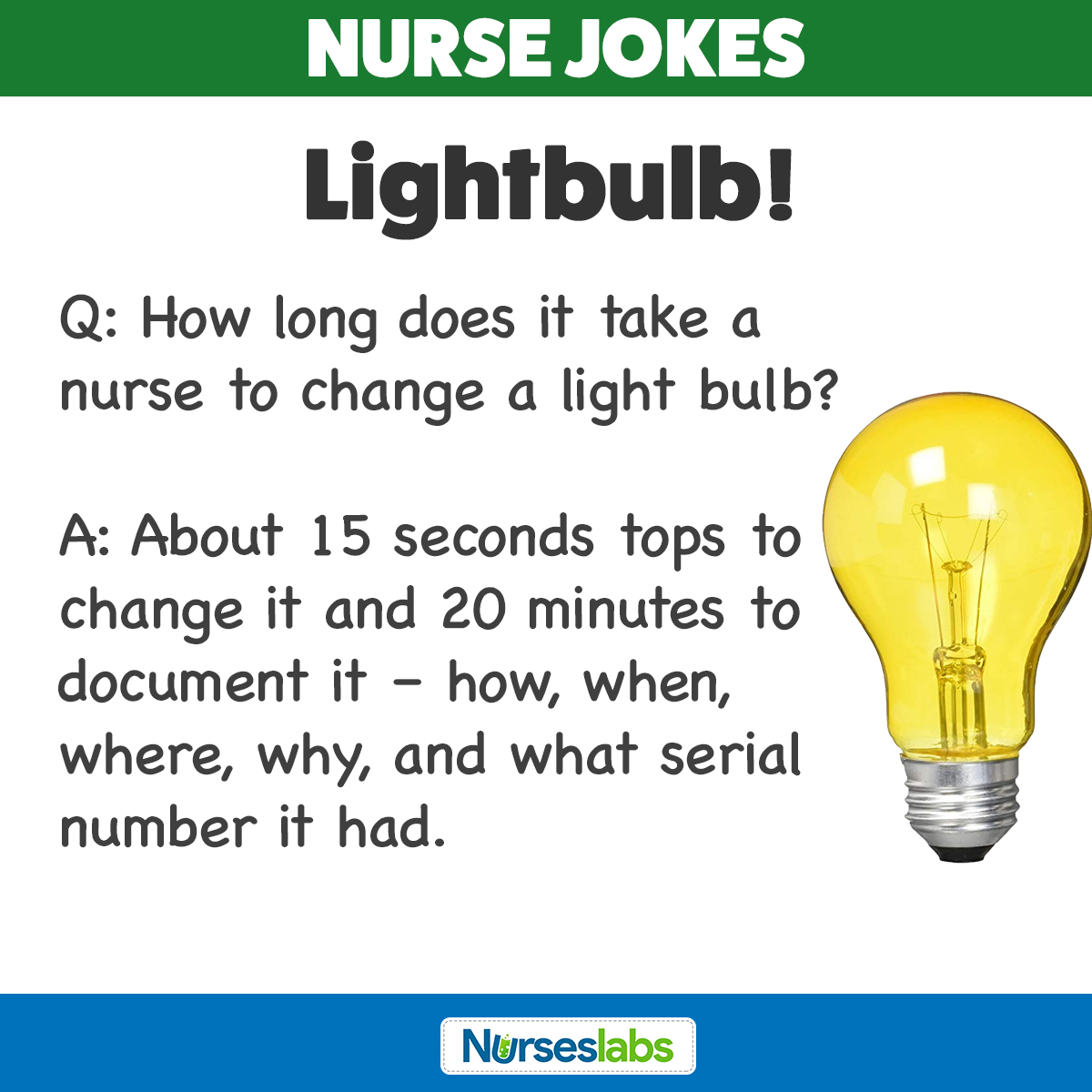 20 Nurse Jokes So Funny They'll Make You Laugh out Loud - Nurseslabs