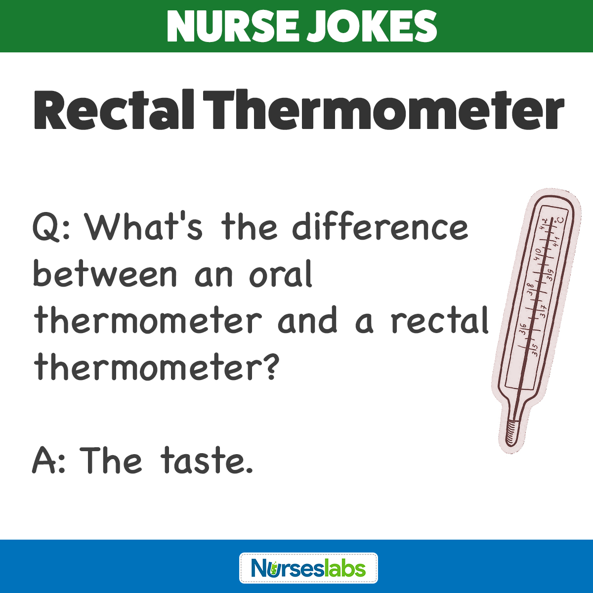 Plaisant thermomètre rectal