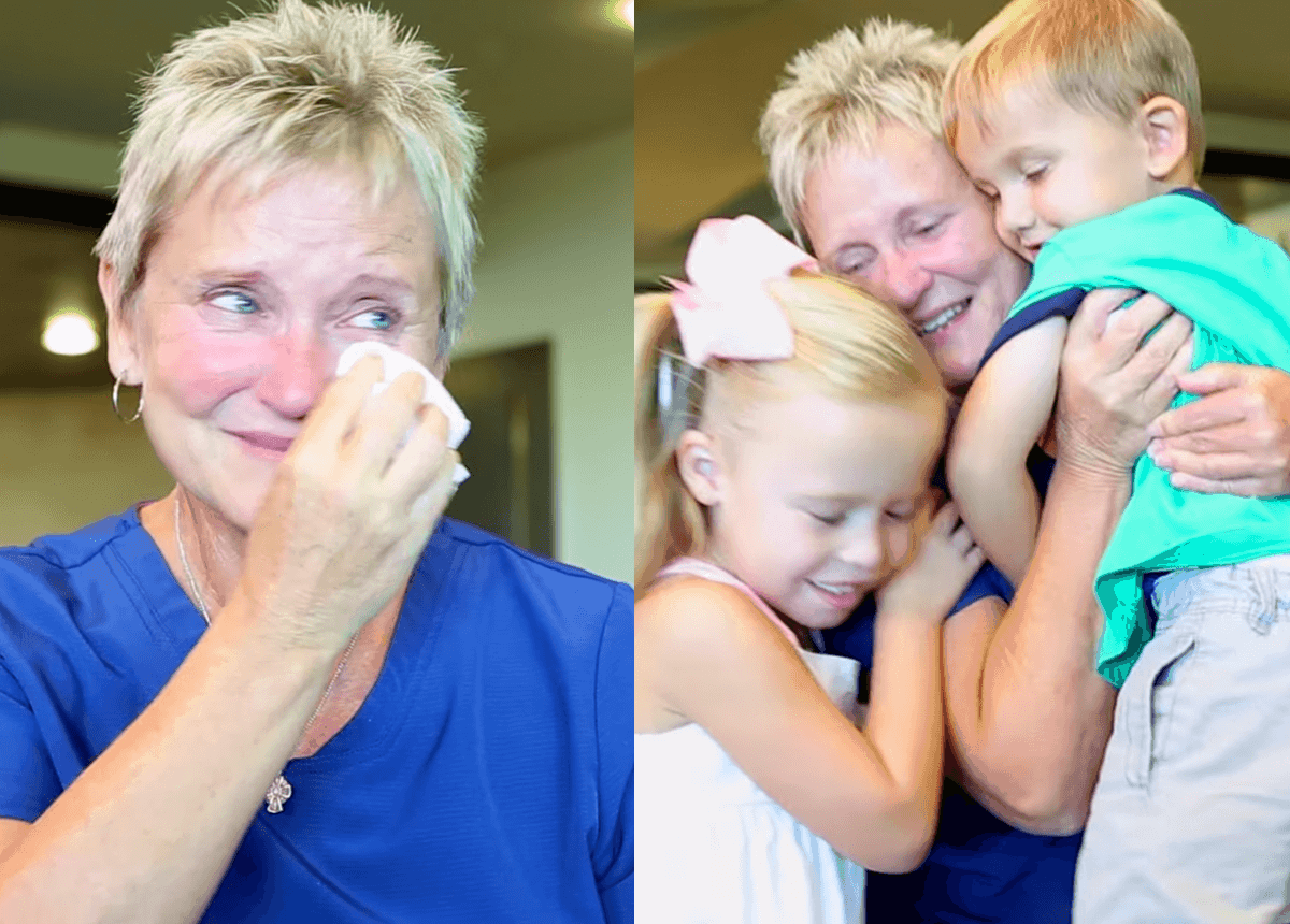 NICU in a tearful reunion with the babies she saved.