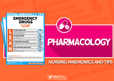 Pharmacology Nursing Mnemonics and Tips