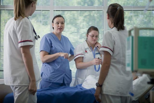 nursing nurse clinical educator nurses faculty delegation job insidehighered instructor schools face practice educators university education students training example ed