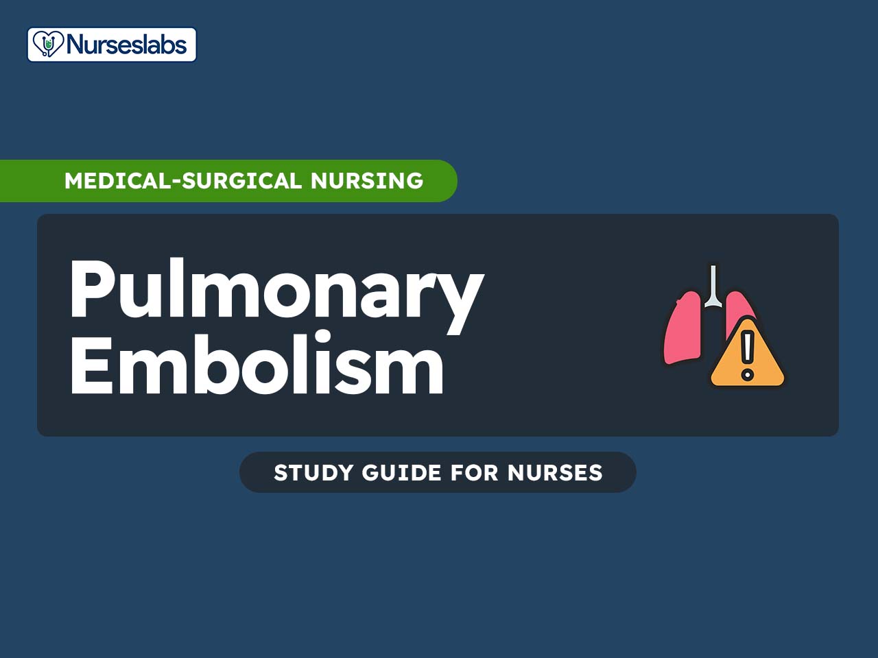 pulmonary embolism case study nursing