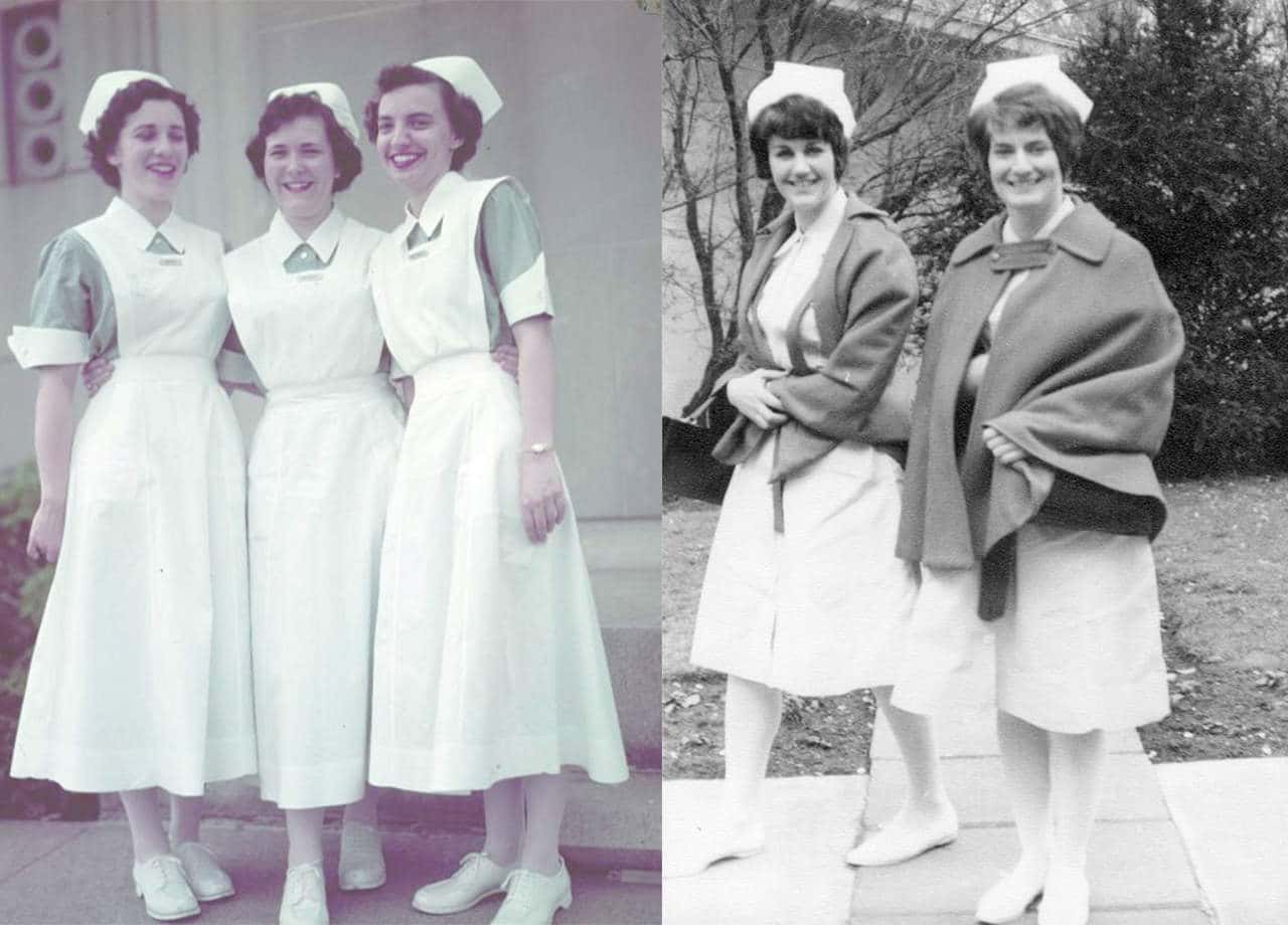 old fashioned nurses shoes