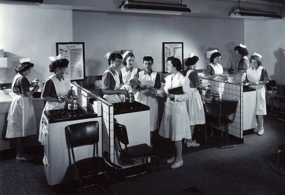 Vintage Nursing Students