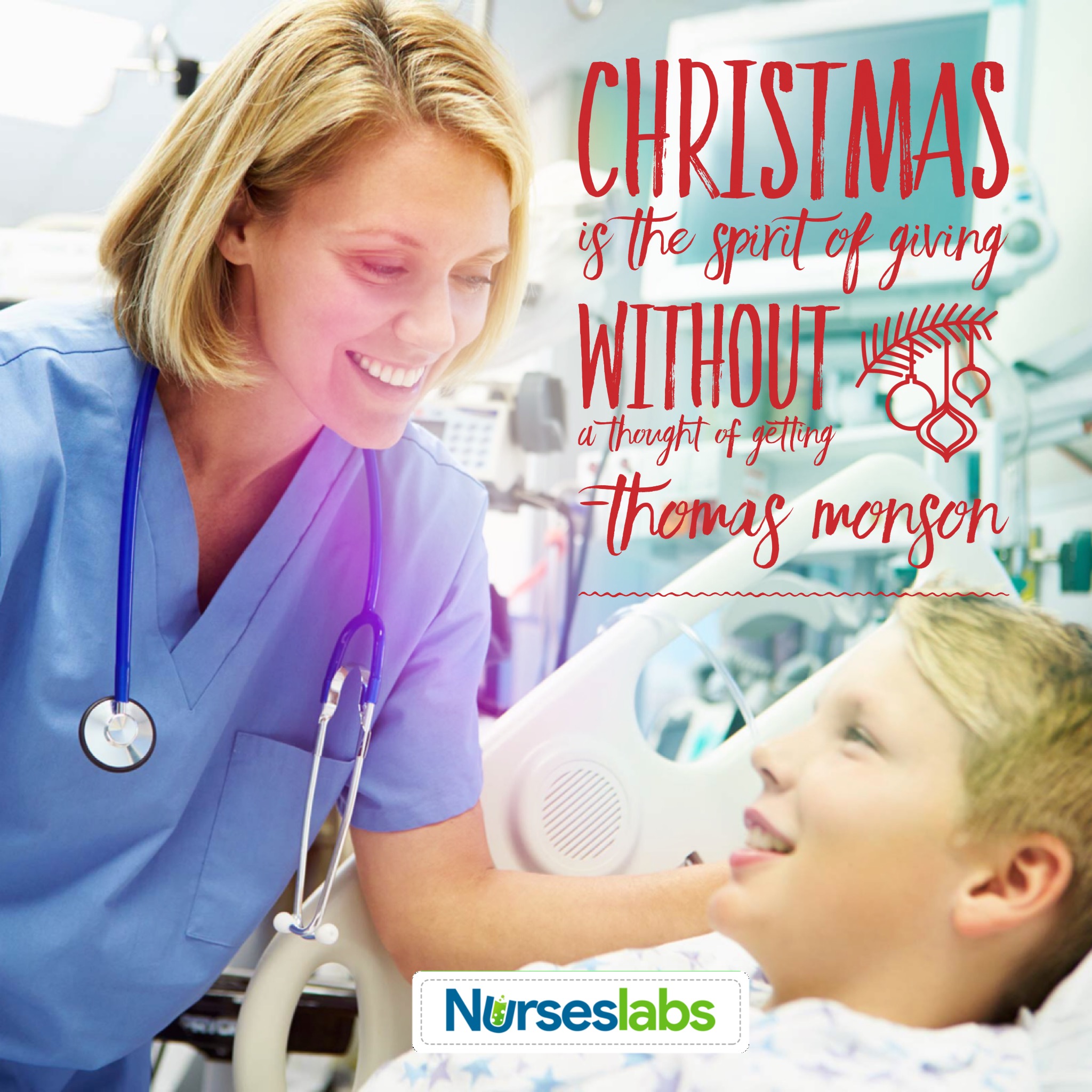 Christmas nursing quote