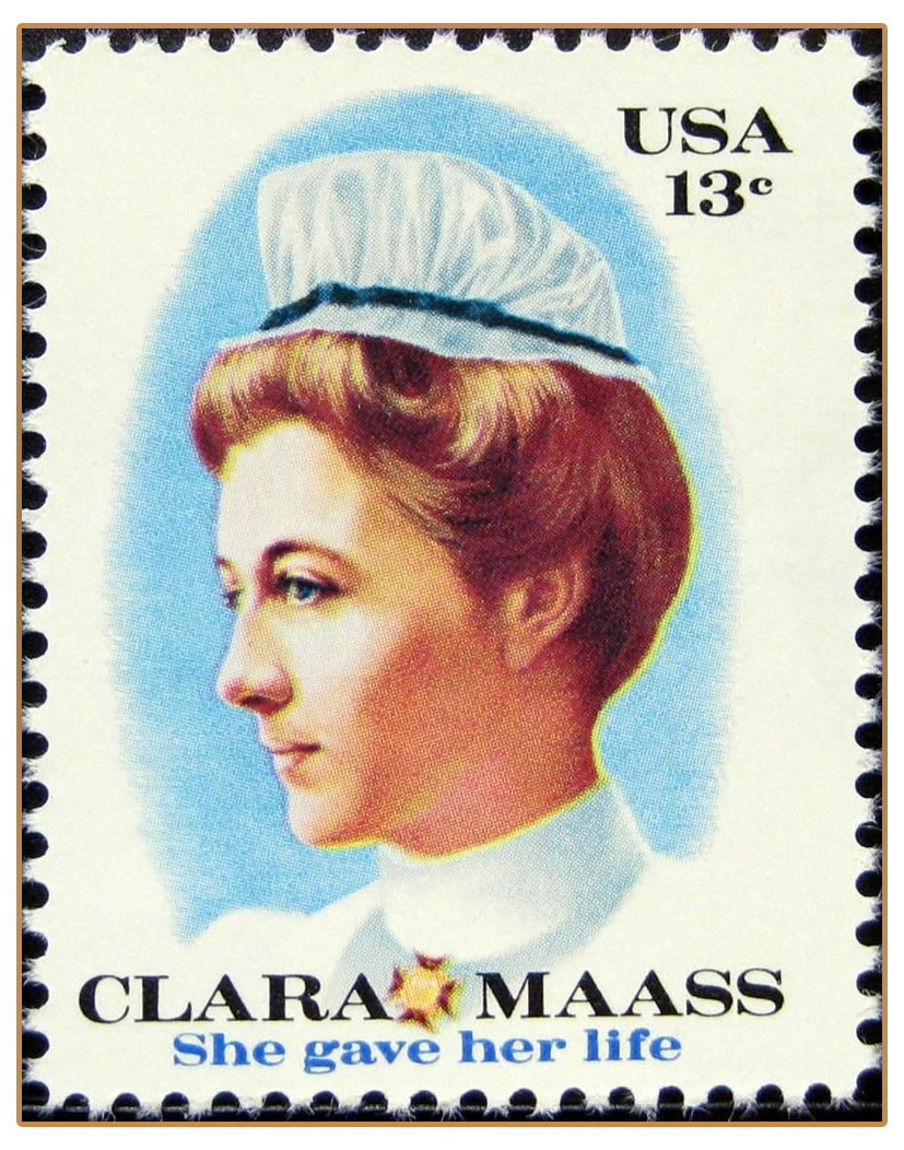 The US issued a commemorative stamp in her honor on the 100th anniversary of Maass’ birth in 1976 with the subtitle “She gave her life.”