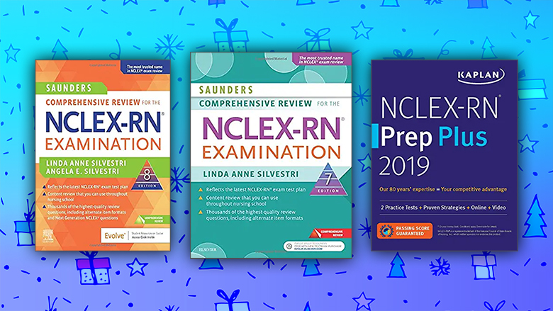 NCLEX Review Books are great nurse gifts!