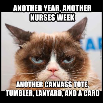 Grumpy Cat Nurses Week Meme