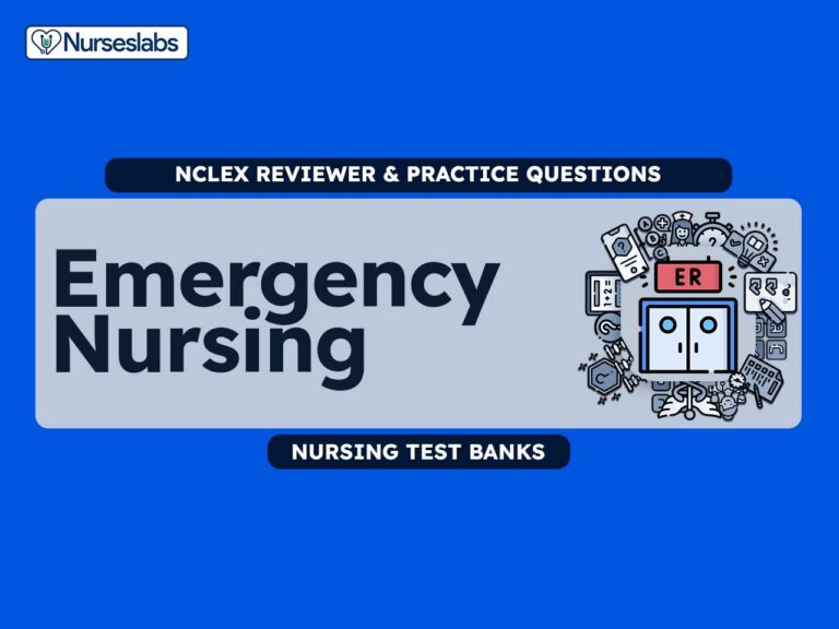 Emergency Nursing Test Banks for NCLEX RN