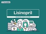 Lisinopril Nursing Considerations and Patient Teaching [Drug Guide]