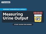 Urine Output - Nursing Notes Study Guides